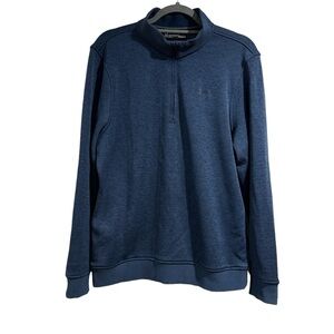 Under Armour‎ pull over 3/4 zip blue medium